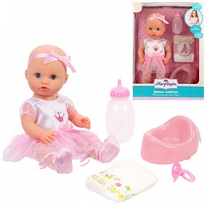 Кукла функциональная коллекция Корна Mary-балерина из серии Уроки заботы, 36 см (Mary Poppins, 451275)